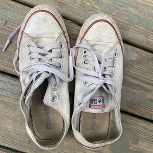 Women’s worn converse